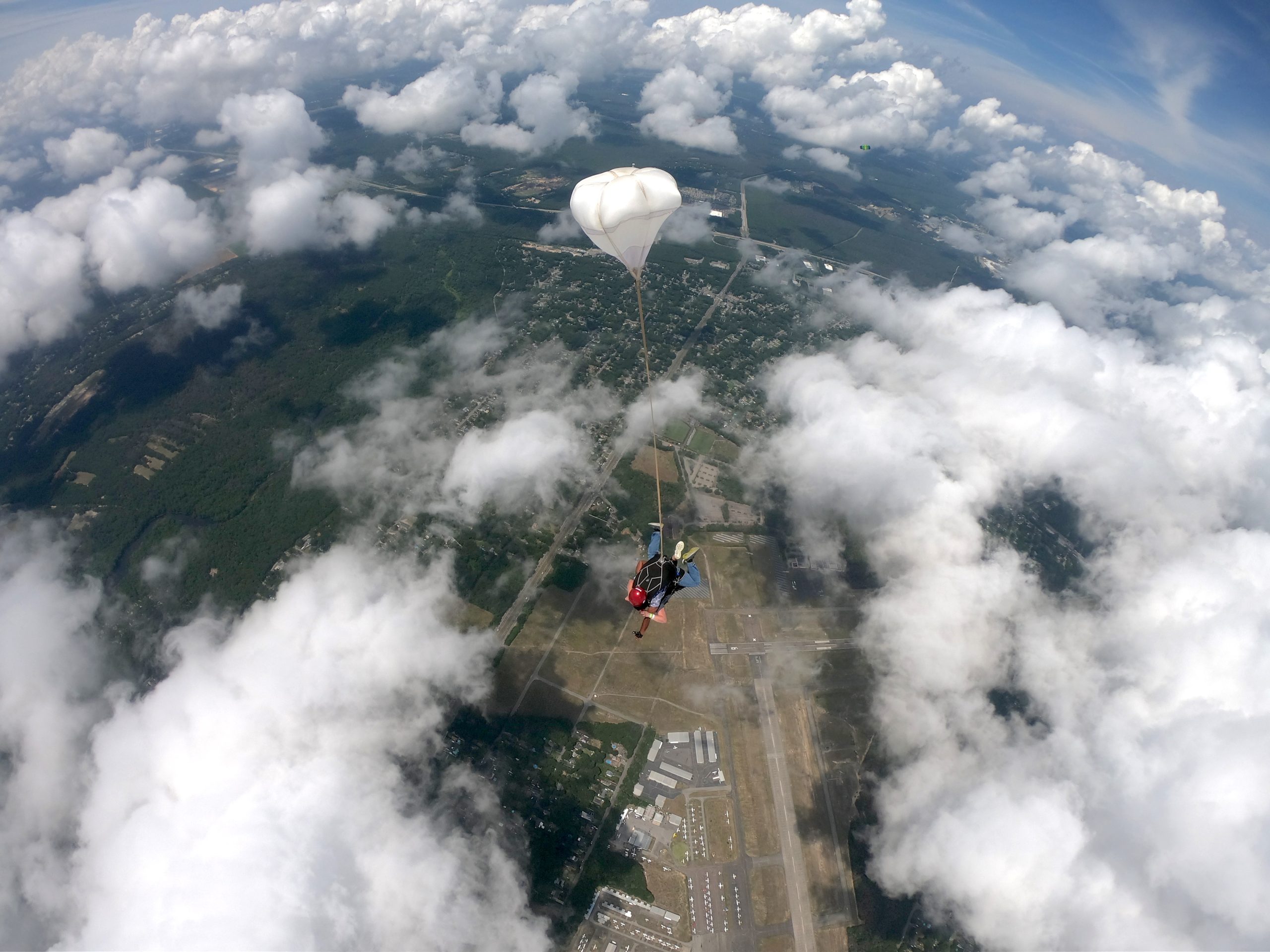 Skydiving in Ne York